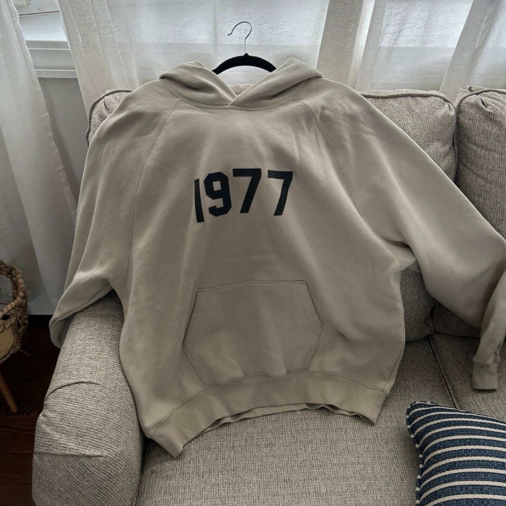 essentials fear of god 1977 hoodie